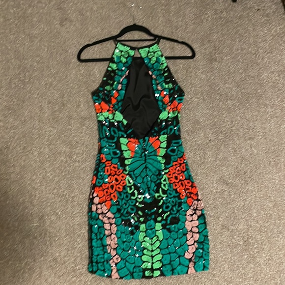 Parker NY sequin cocktail dress - Picture 2 of 3